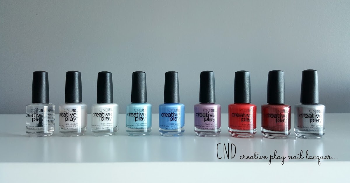 3. CND Creative Play Nail Lacquer in "Harvest Hues" - wide 2