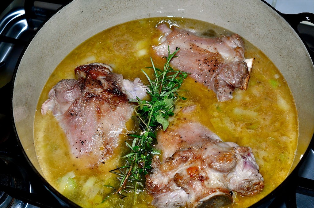 Mister Meatball Whole braised veal shanks