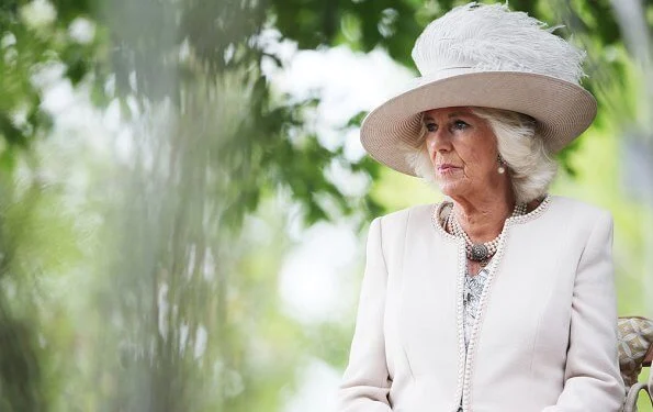 The Prince of Wales and The Duchess of Cornwall attended a national service of remembrance at the National Memorial Arboretum