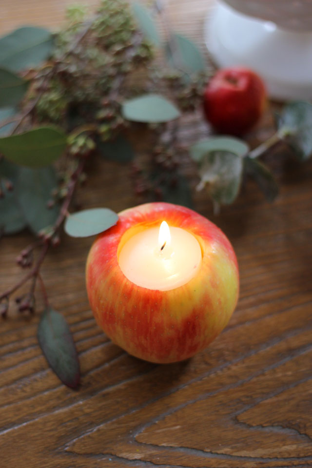 I love making apple votives for fall - so easy! I love making apple votives for fall - so easy!