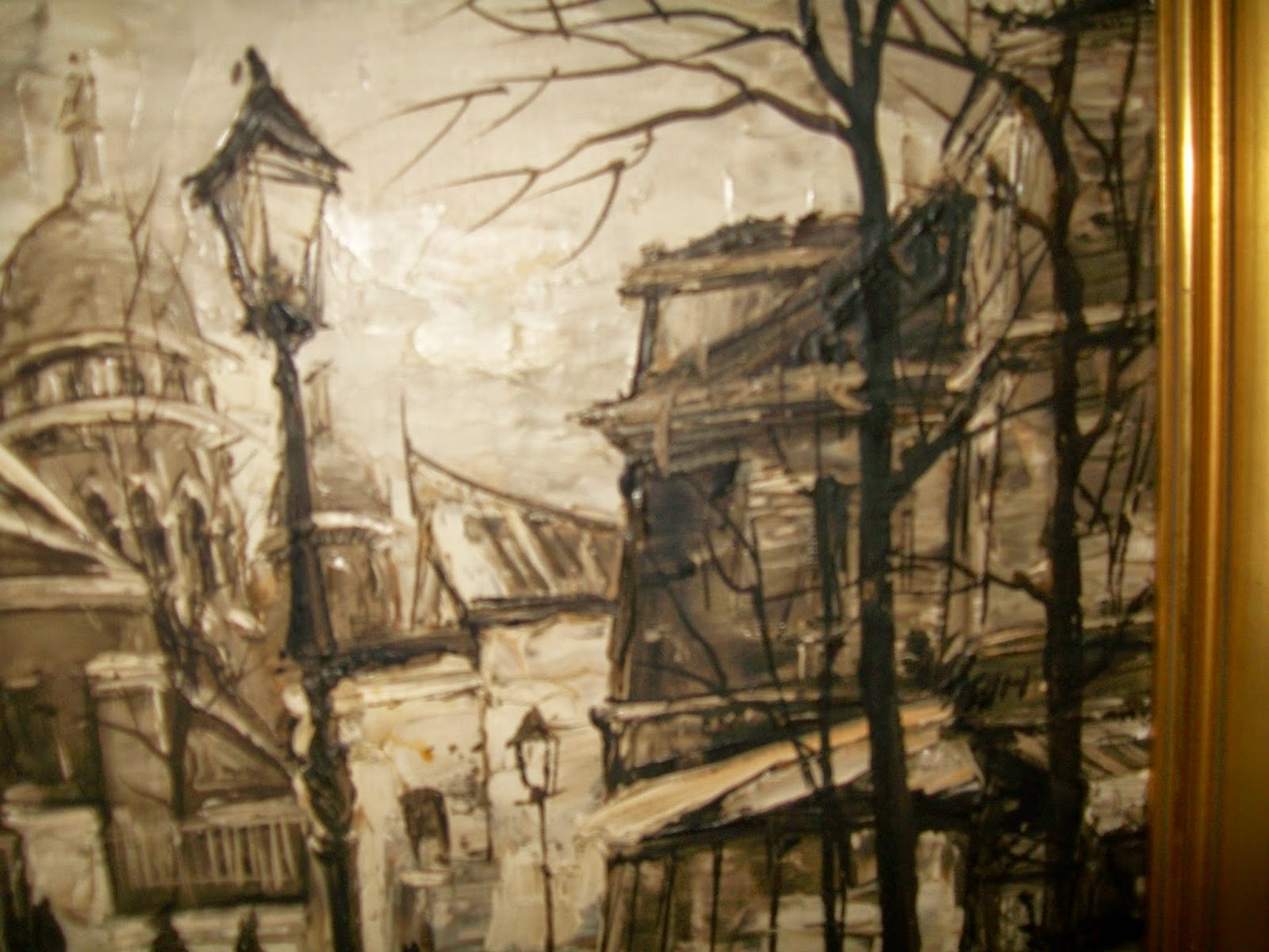 CALOGILOU LE CHAMPITABLEAUX PEINTURES HST VUE DE