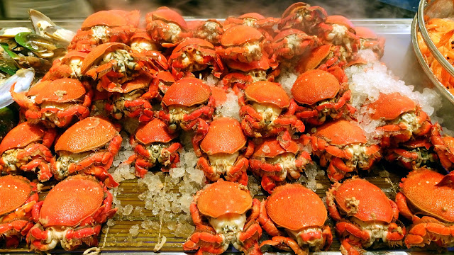 【食記】台北漢來海港天母店,熱門吃到飽餐廳,點心甜點令人驚豔!