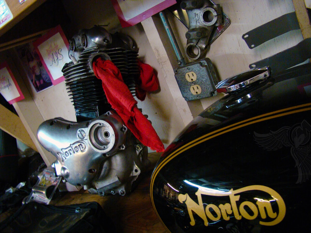 norton motorcycle parts at stan's garage