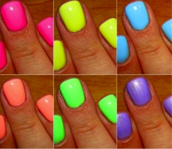 stylevitale neon nail art