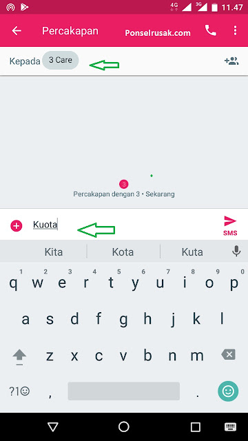 Cek Kuota Axis Cara melakukan pengecekan kuota Axis.