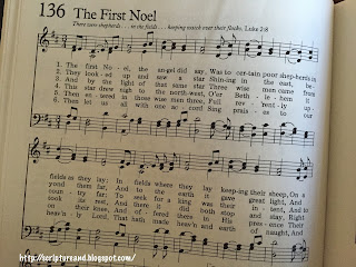 The First Noel | scriptureand.blogspot.com