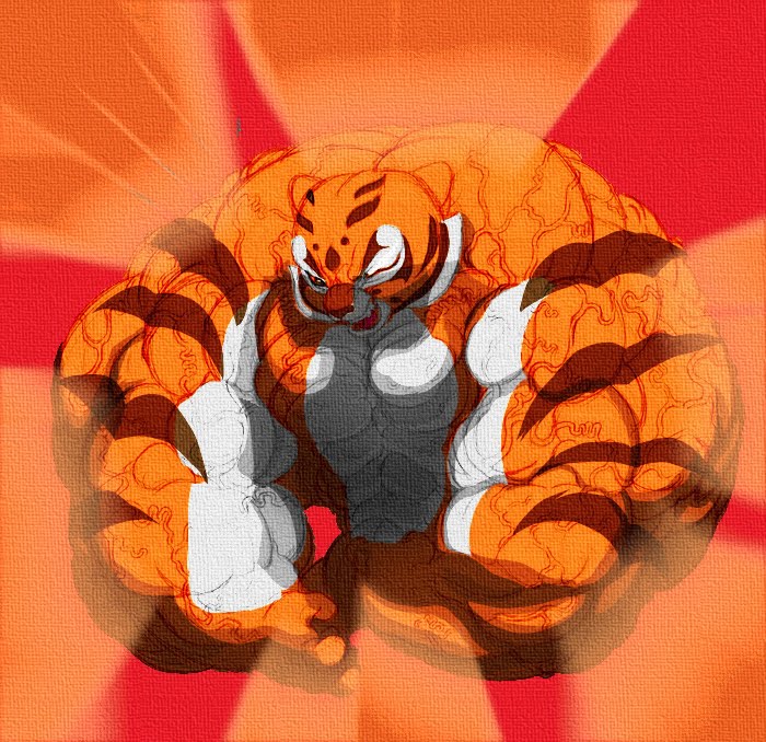 Кунг фу Панда muscle growth