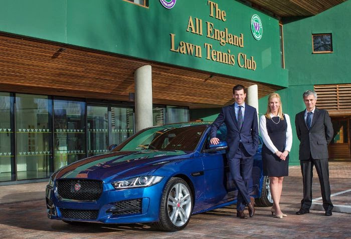 Jaguar The Official Car of The Championships di Wimbledon 2015