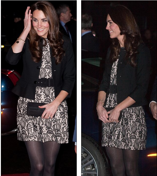Style and Fashion of Kate Middleton Kate Middleton Zara Dress Sold Out