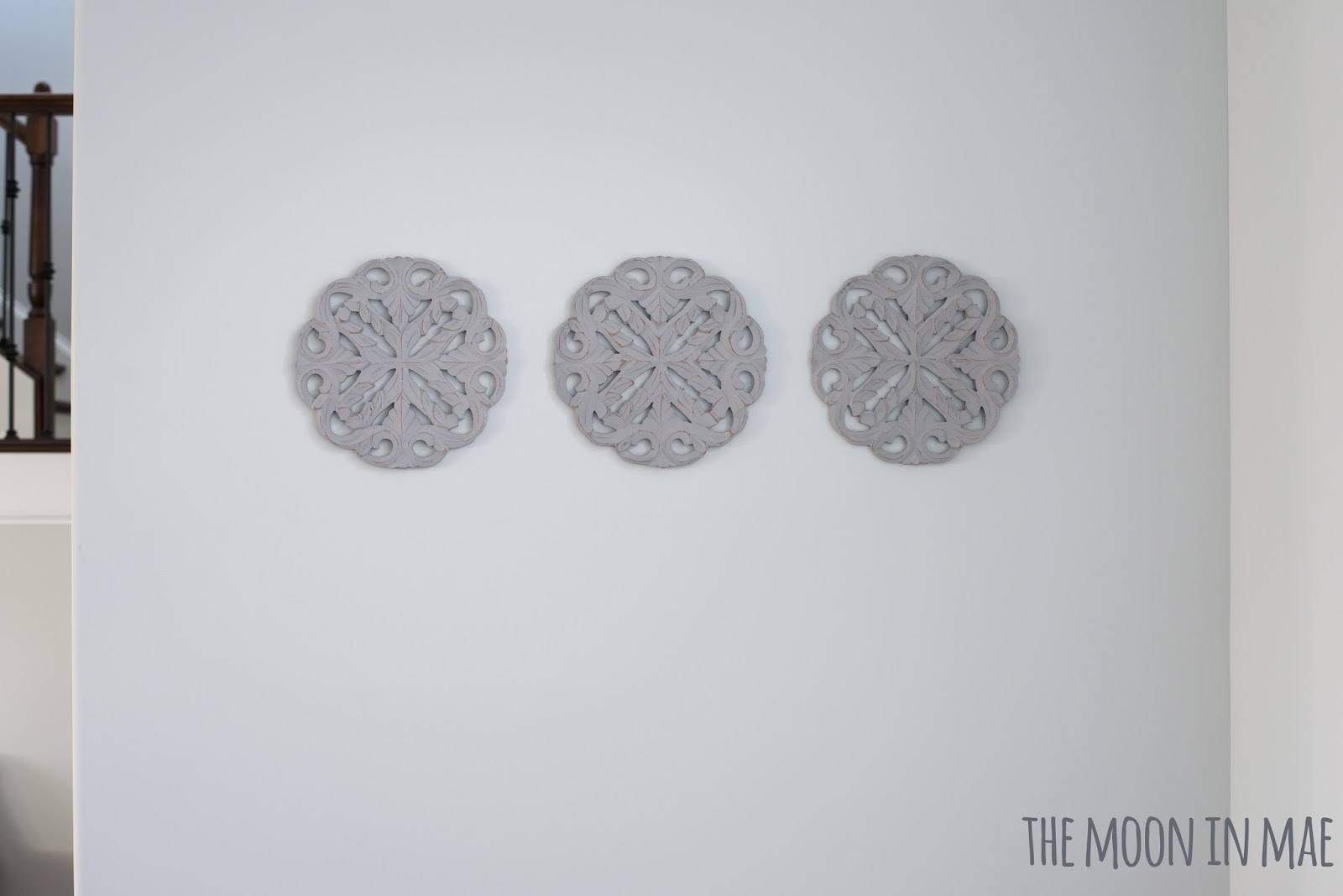 The Moon in Mae diy plate wall