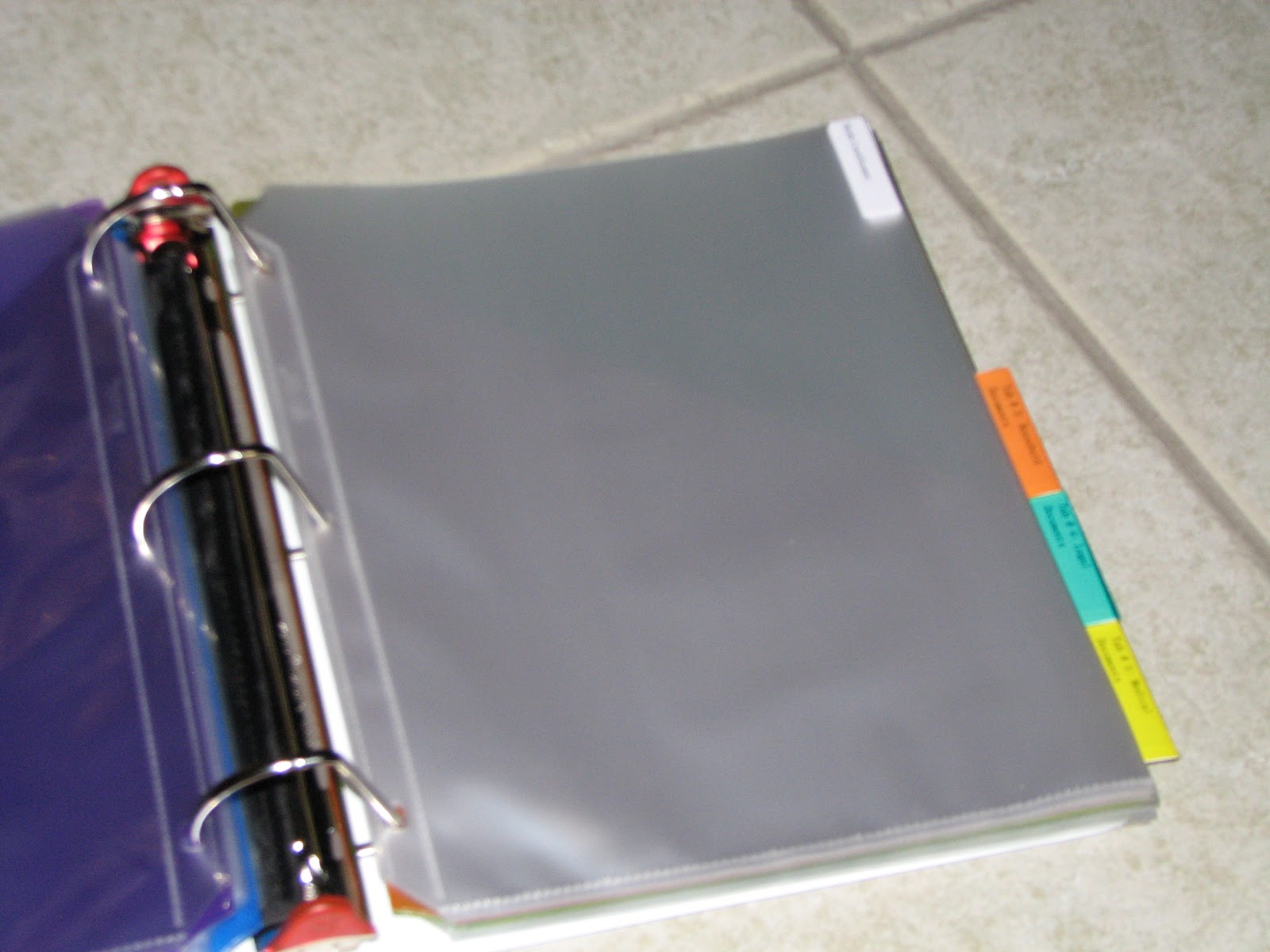 Grab N Go Binders What does it look like?