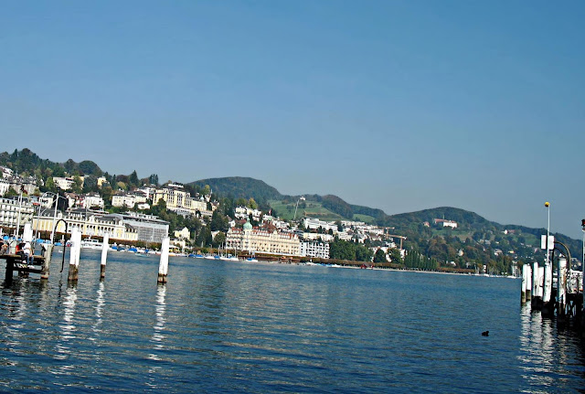 Lake Lucerne from the pier