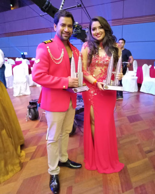 Amrapali Dubey International Bhojpuri Film Awards Picture Amrapali Dubey International Bhojpuri Film Awards Picture