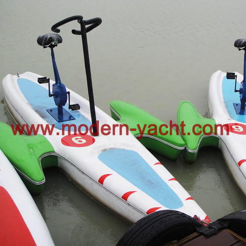 paddle/electric boats rides Water bike rides with different