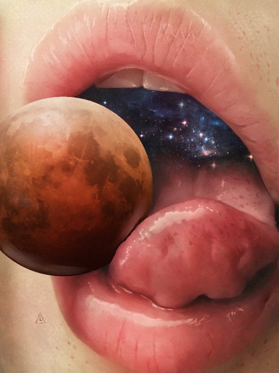 As surreais e impressionantes ilustrações de mulheres com um estilo realista de Aykut Aydoğdu Aykut Aydoğdu ilustrações mulheres surreais realistas feminino simbolismos