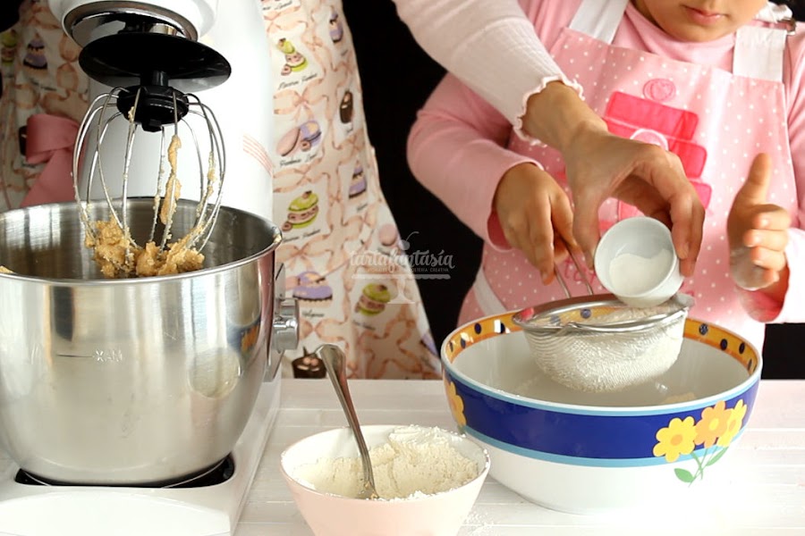 Paso a paso Cookies con trocitos de chocolate 