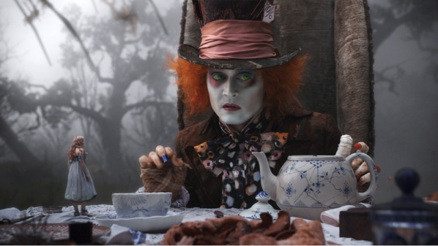 Johnny Depp Alice in Wonderland 2010 animatedfilmreviews.filminspector.com