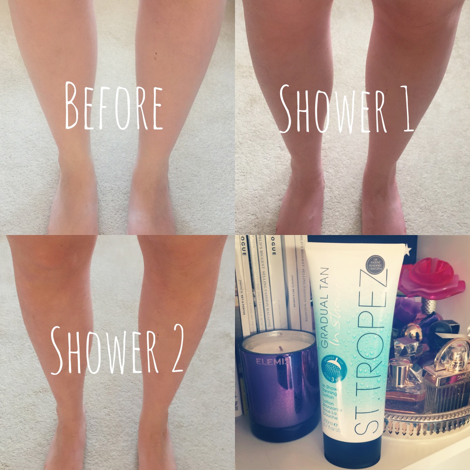 Can i shower after tanning