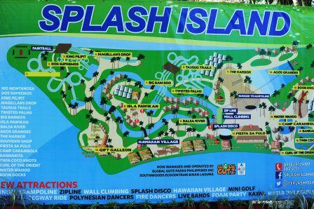 Splash Island Map