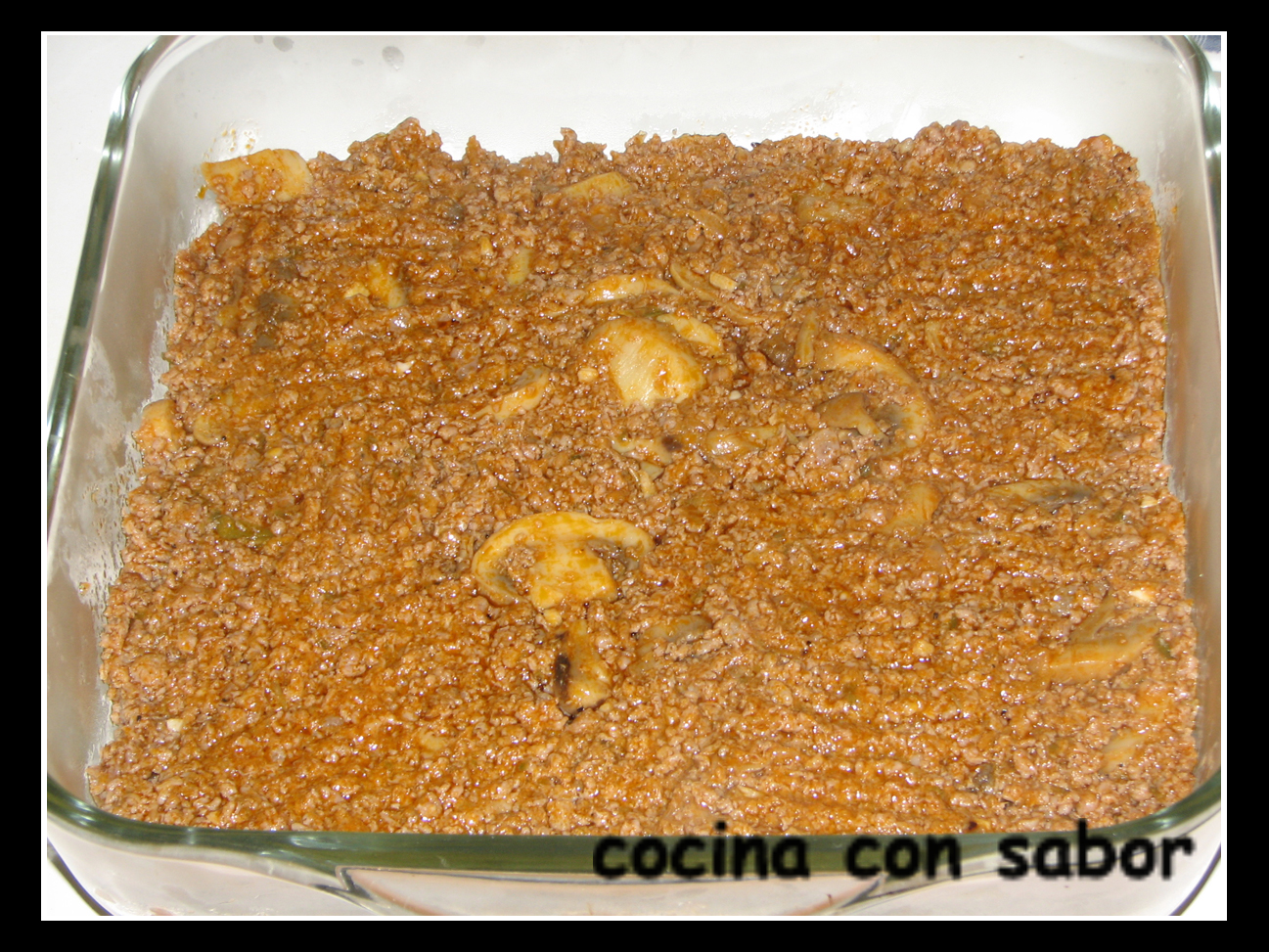 Pastel de patata y carne (Thermomix)