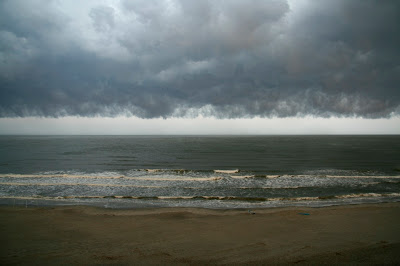 A storm brews over Myrtle Beach