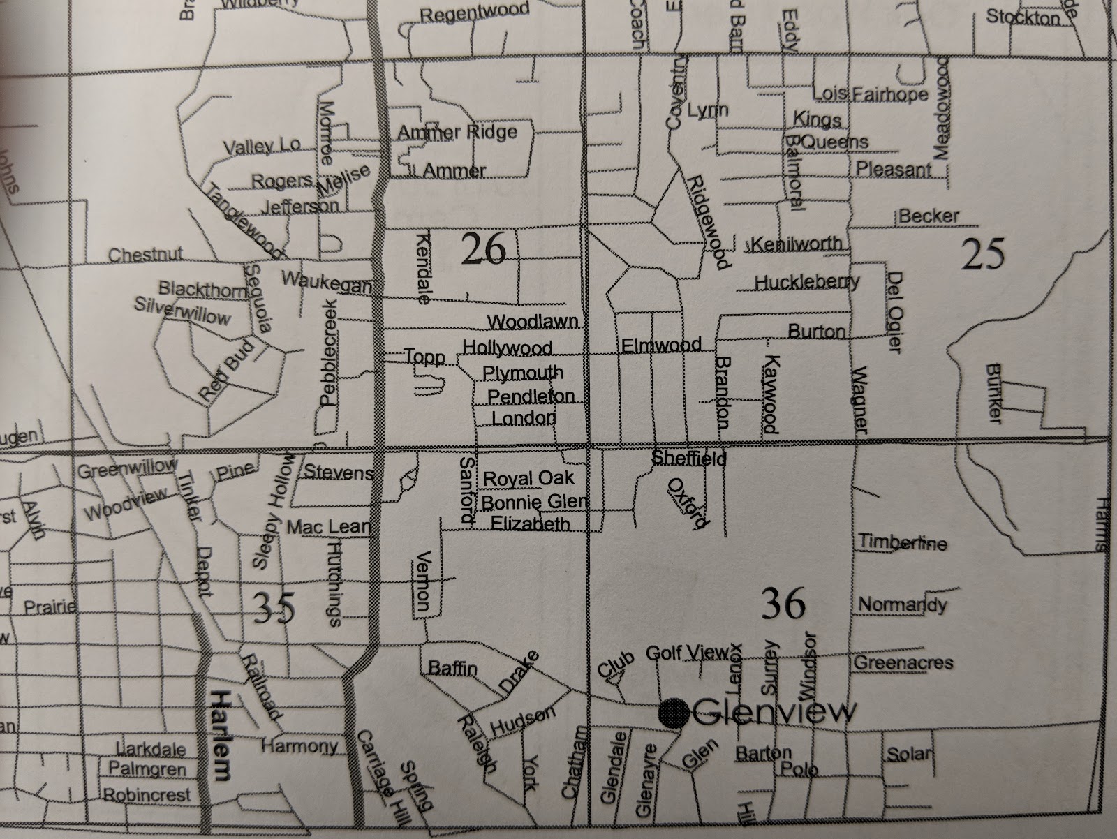 Glenview Public Library Genealogy & Local History Illinois Maps
