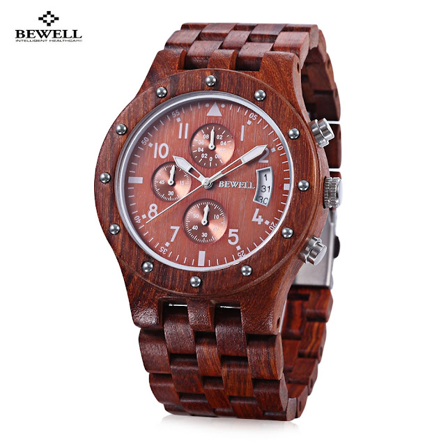 bewell wooden watch