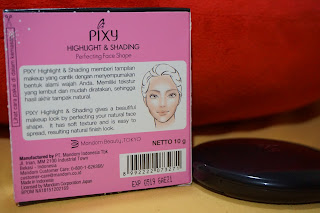 PIXY HIGHLIGHT AND SHADING PERFECTING FACE SHAPE REVIEW (PIXY CONTOUR KIT)