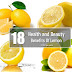 18 Amazing Benefits of Lemon 