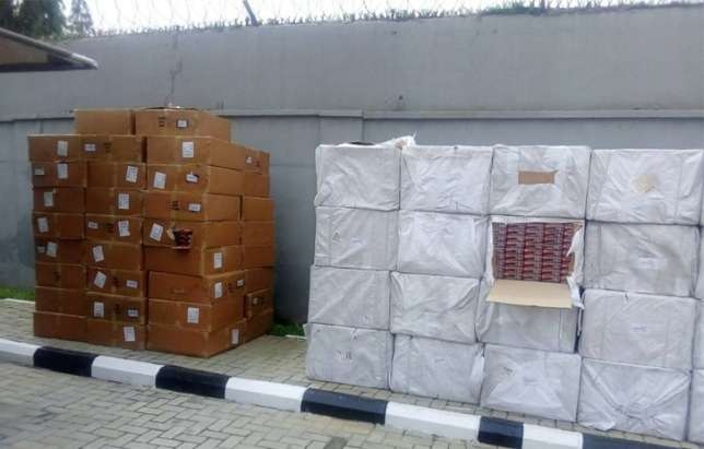 Customs officials seize N65m worth of Tramadol capsules at airport Customs officials seize N65m worth of Tramadol capsules at airport