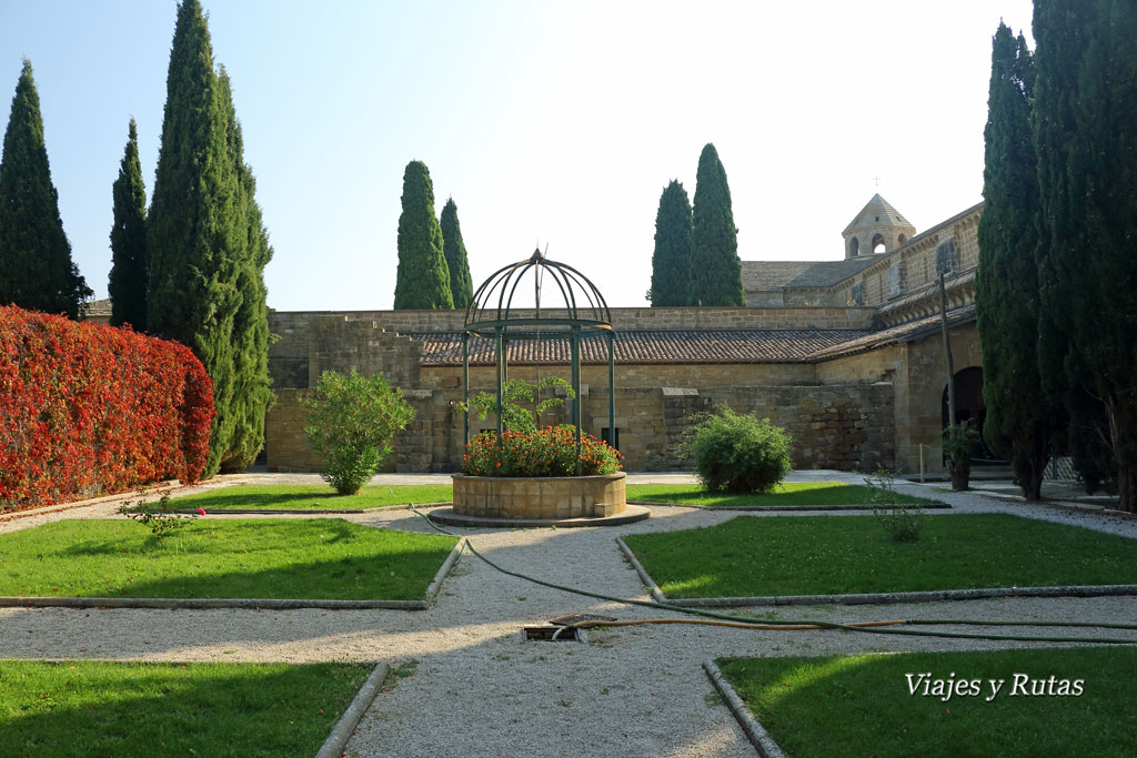 Jardines del Monasterio de la Oliva, Navarra