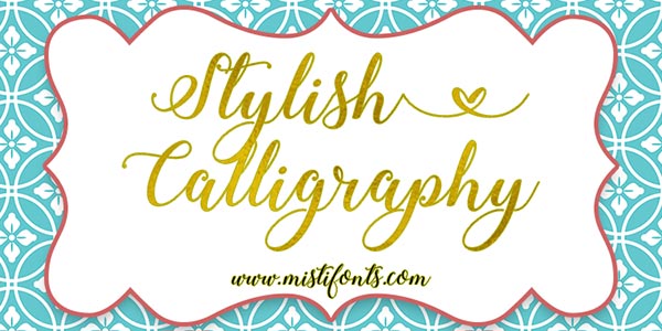 Download: Stylish Script Calligraphy Font Free Download Gratis 10 Script Font terbaru 2016 - Stylish Script Calligraphy Font Free