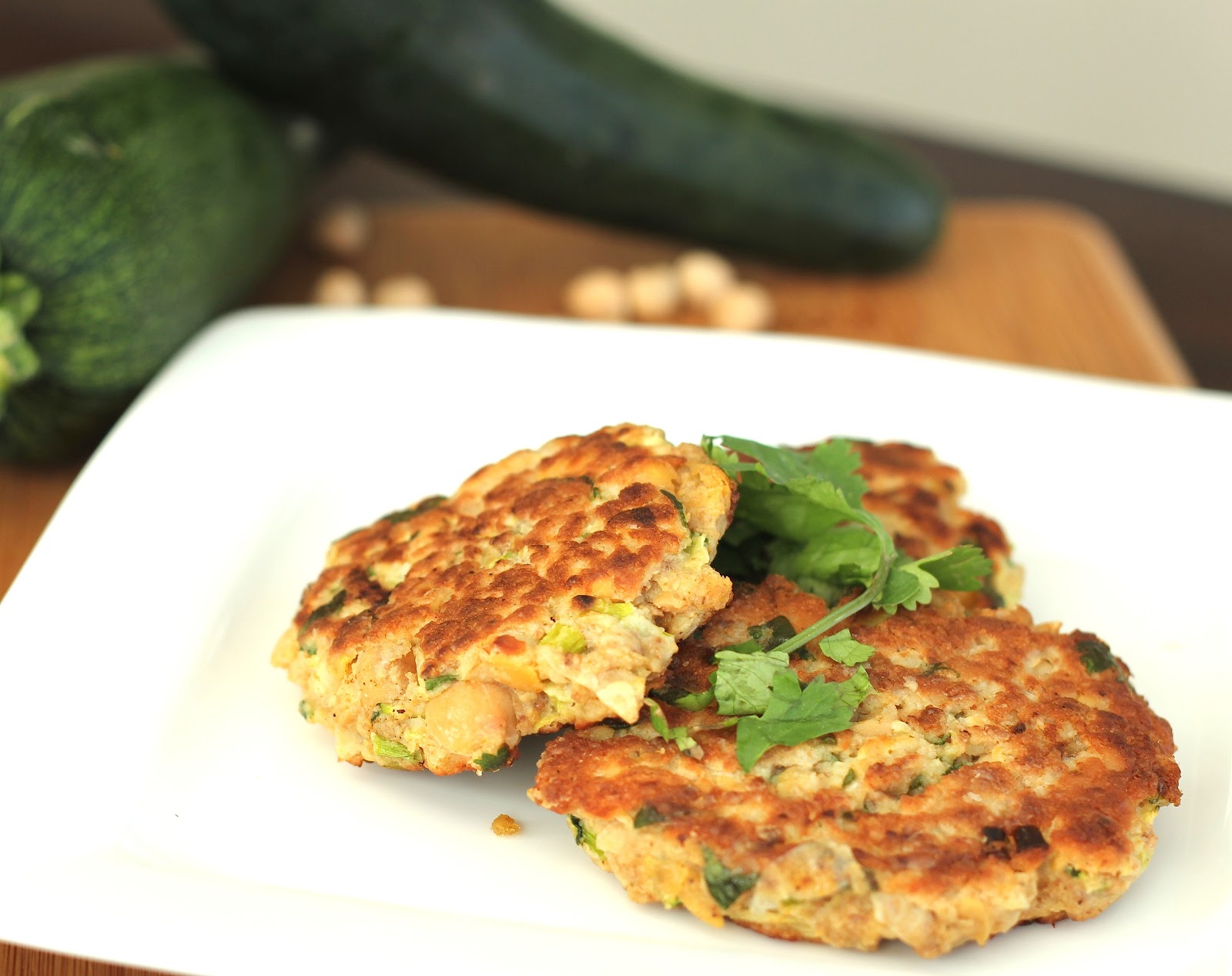 Deepa's Doodles Chickpea Zucchini Patties