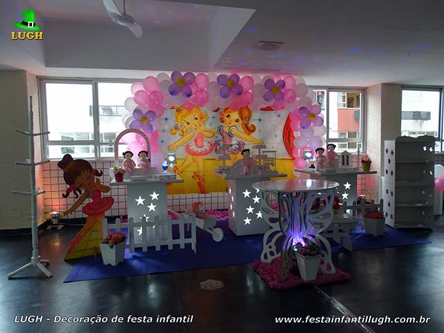 Decoração para Chá de Bebê tema Bailarinas Decoração de festa Chá de Bebê tema Bailarinas