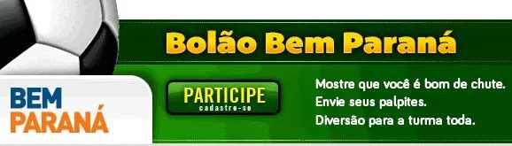 Bolão Bem Paraná Campeonato Paranaense