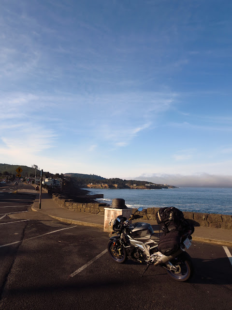 Aprilia Tuono Oregon Coast