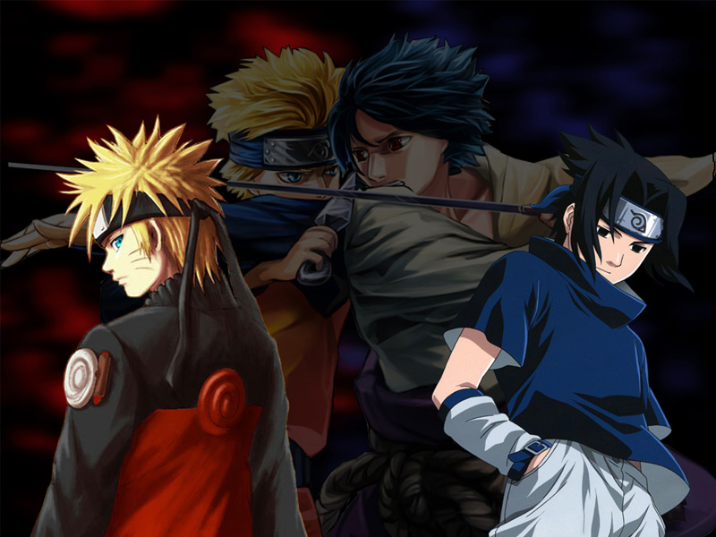 Gambar Keren Anime Naruto Dan Sasuke gambar ke 11