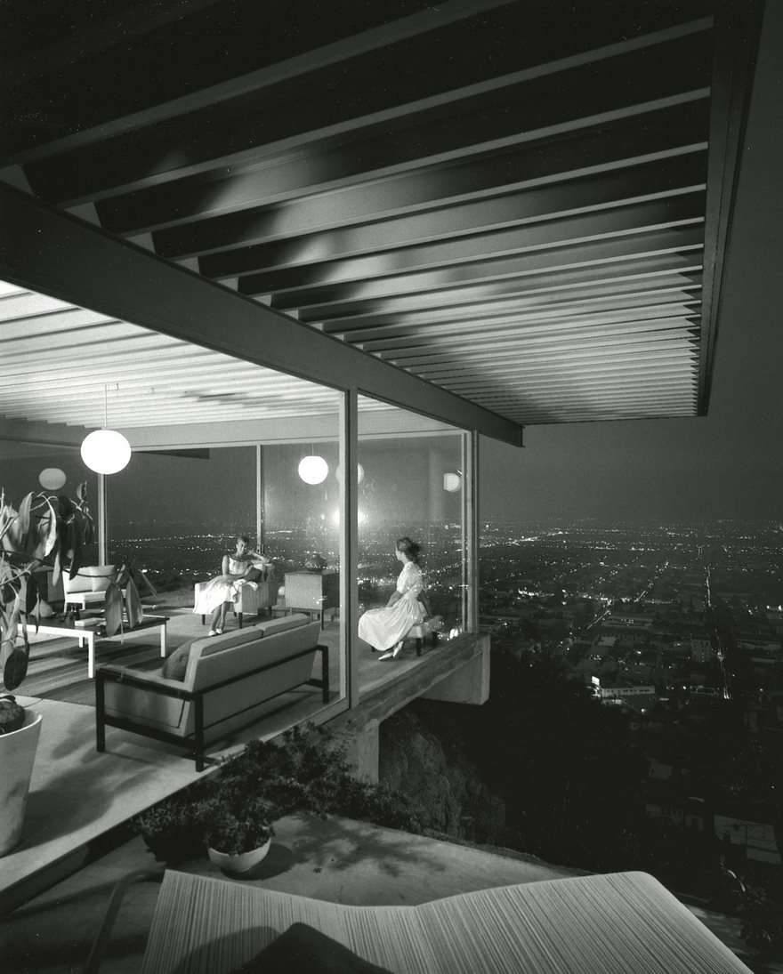 Top 100 Of The Most Influential Photos Of All Time - Case Study House No. 22, Los Angeles, Julius Shulman, 1960