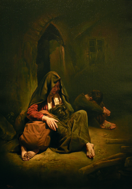 Morteza Katouzian | Iranian Painter | Figurative