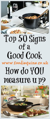 www.foodiequine.co.uk Would you call yourself a good cook? A study by Circulon has revealed the top 50 indicators of culinary expertise. Can you stand the heat? Read on and find out how you measure up...