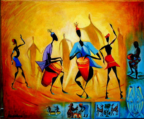 As mais belas pinturas africanas ~ Arte da África