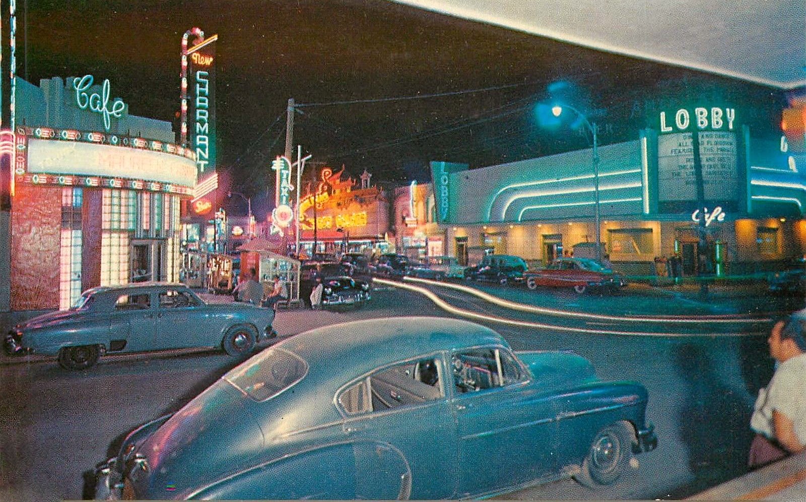 transpress nz cars in Ciudad Juarez, Mexico, 1950s