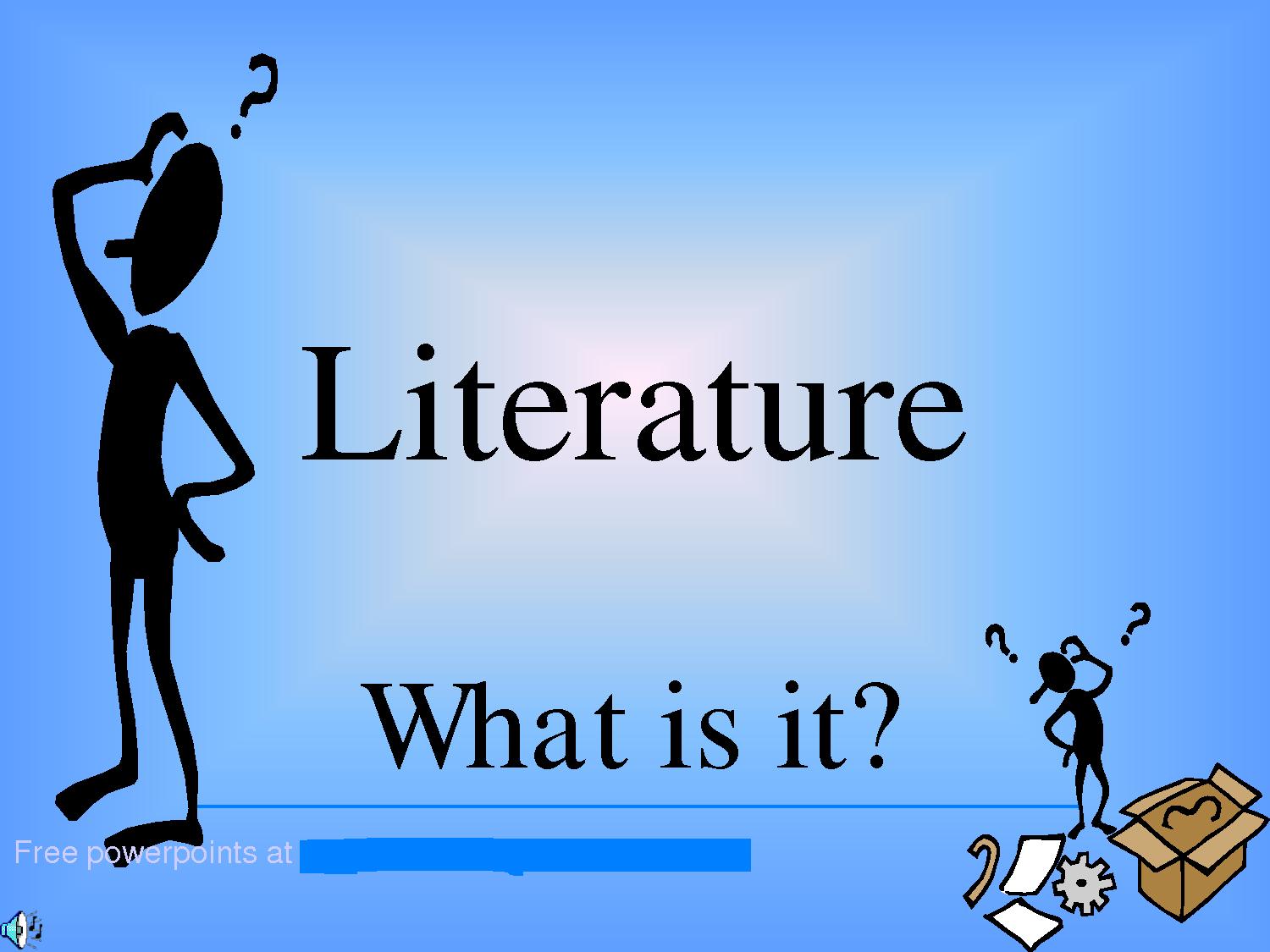 Education & Employment news What is literature