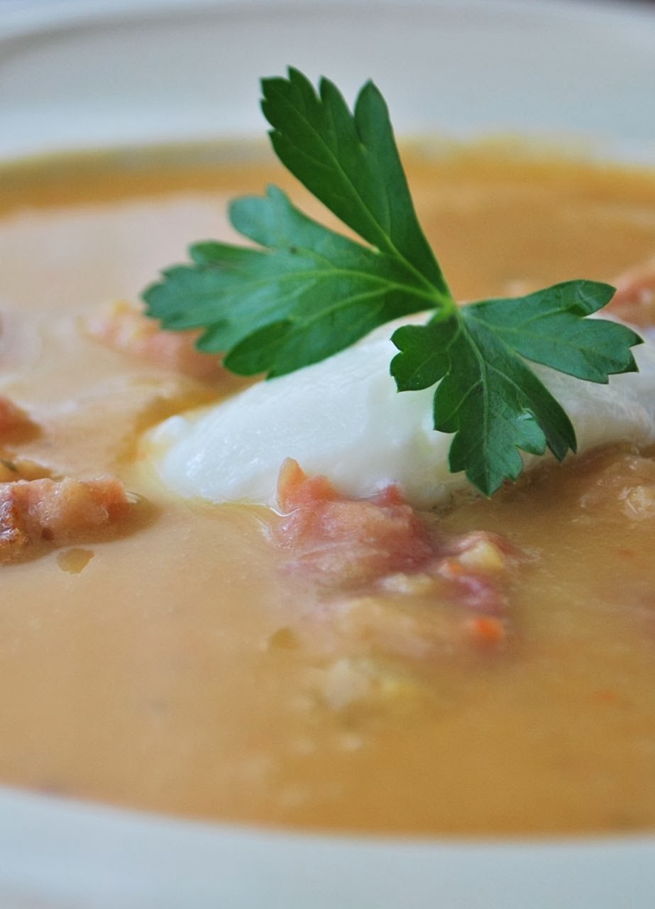 Scrumpdillyicious A Classic Winter Dish Split Pea & Ham Hock Soup