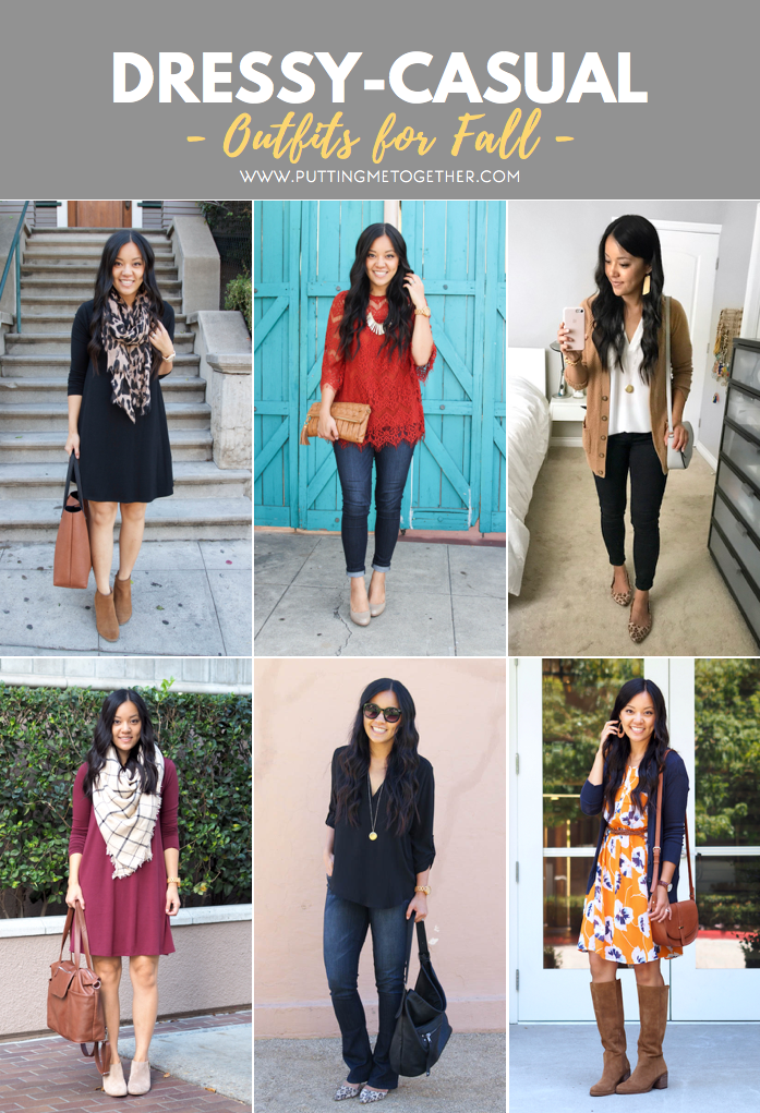 5 Dressy Casual Fall Looks | Putting Me Together | Bloglovin’