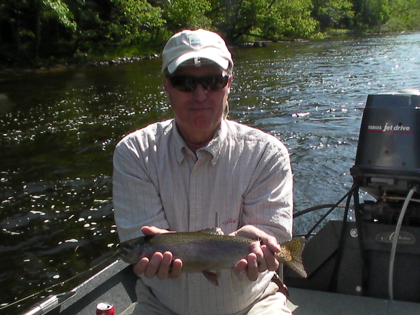 Jay Allen FlyFishing Muskegon River Trout 6/15/12