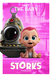 Storks Baby Poster