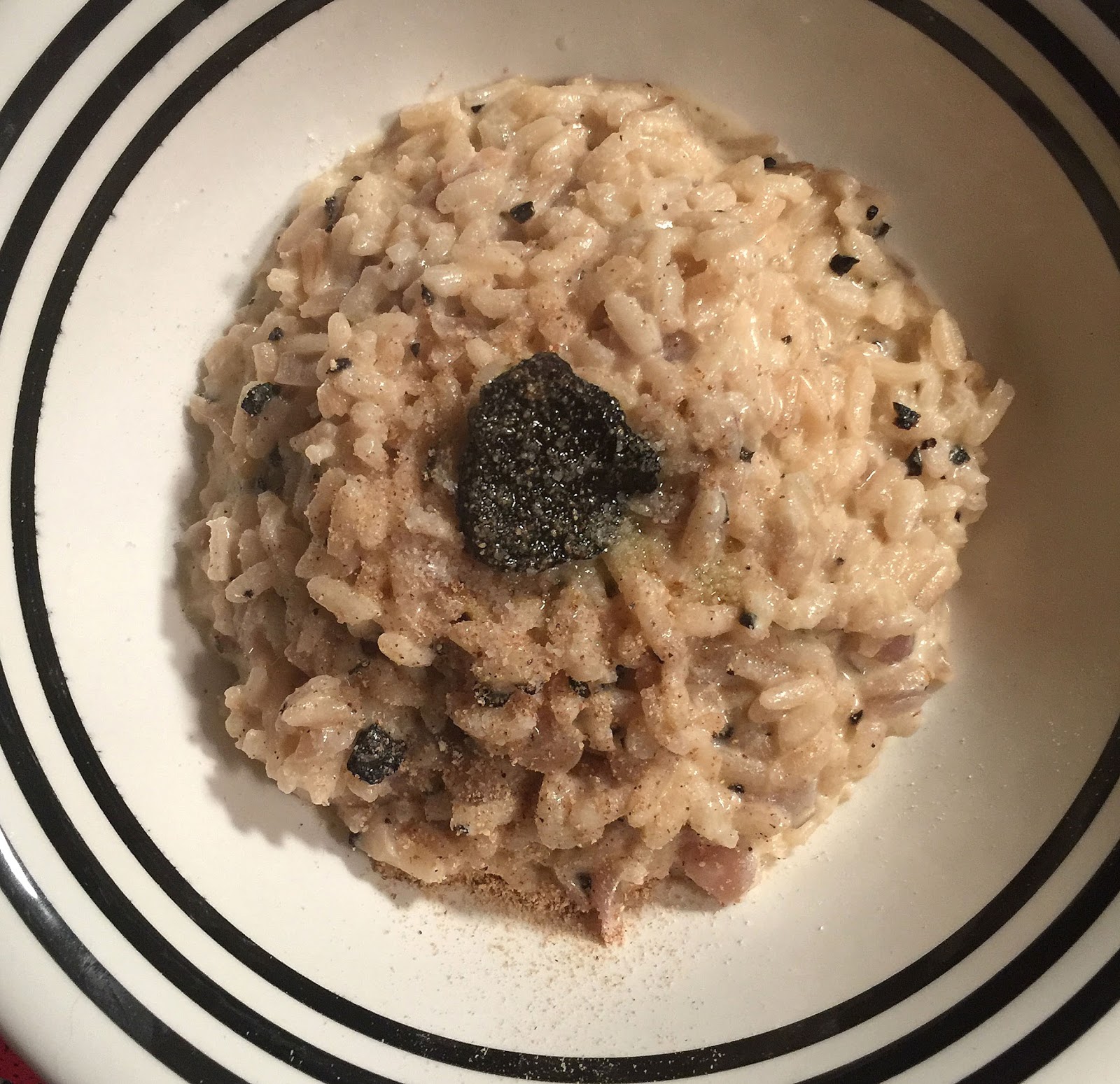 Saveur Indigo... Risotto aux truffes