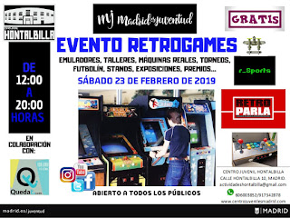 I Evento Retrogames del Centro Juvenil Hontalbilla