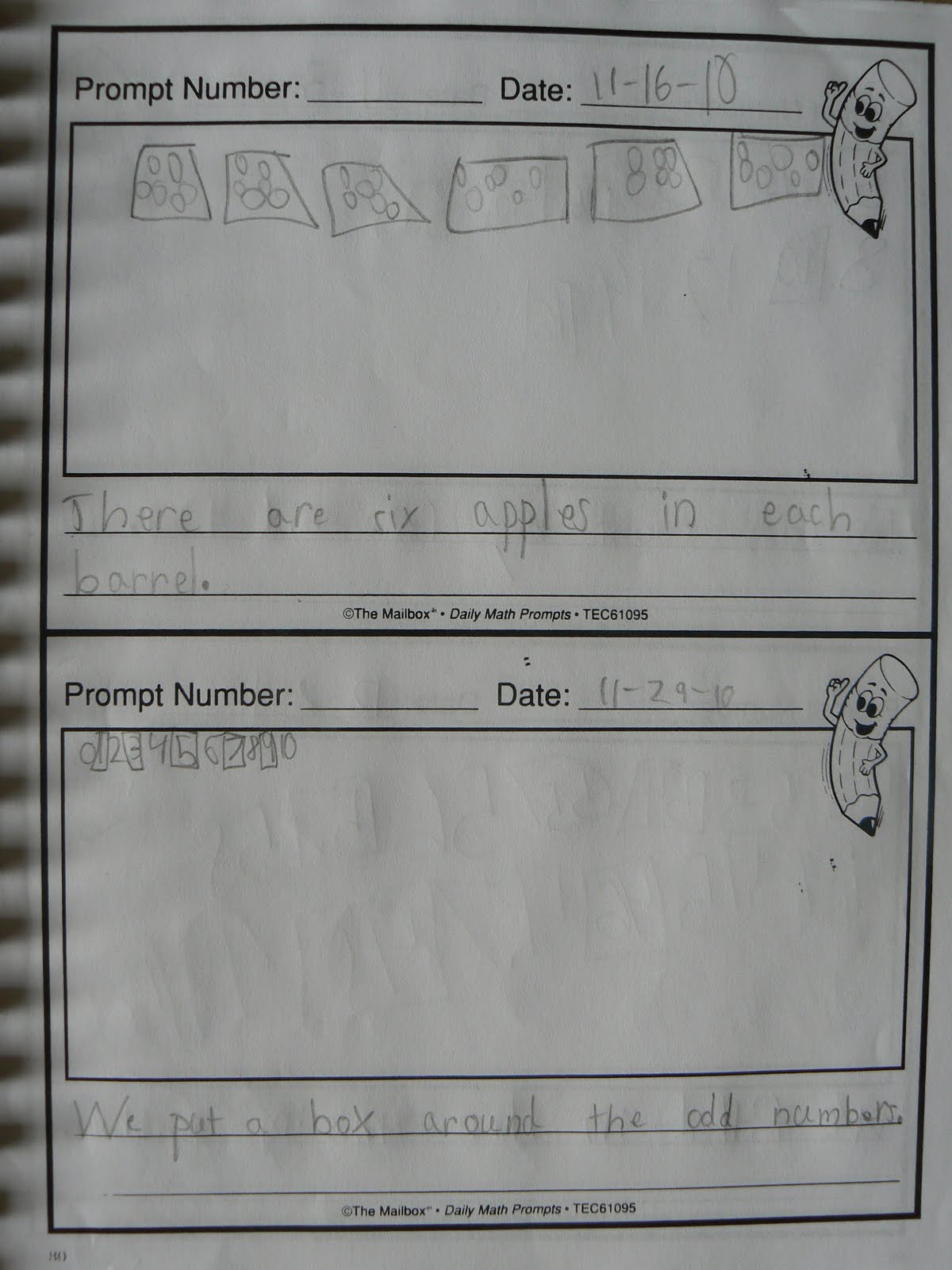Mrs. T's First Grade Class: Math Journals